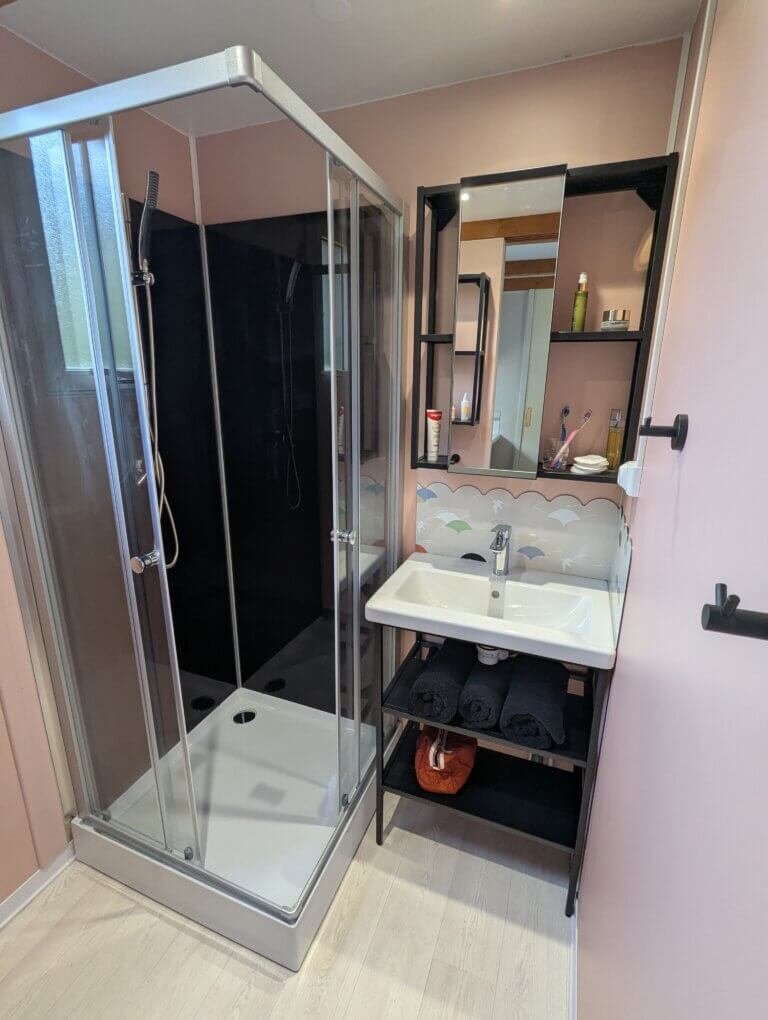 Salle de douche déco +