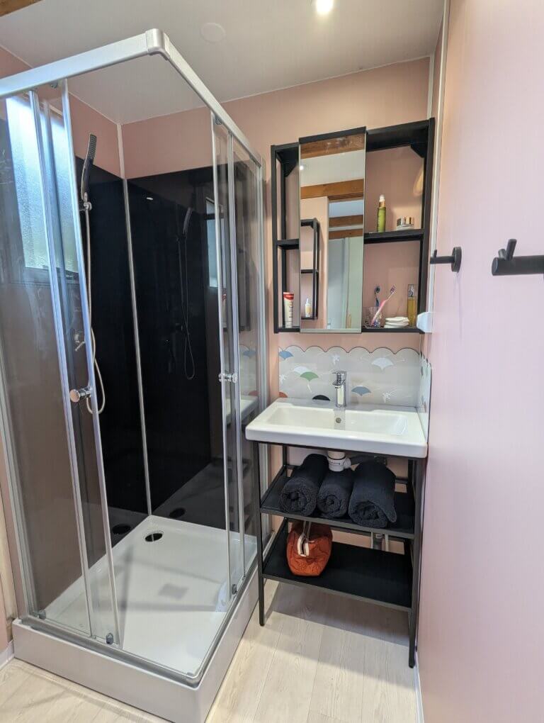 Salle de douche déco +